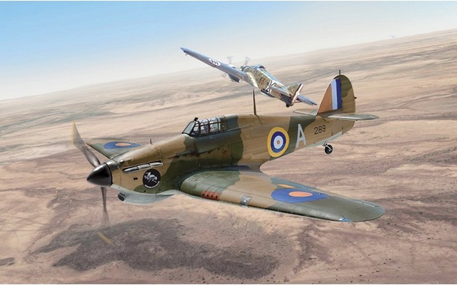 Italeri 1/48 Hurricane Mk.I (SAAF) Super Decal Sheet Included